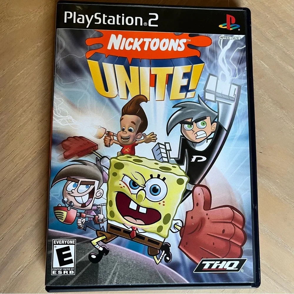 NICKELODEON Nicktoons Unite! PlayStation 2 PS2 Video Game